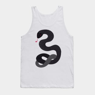 Black snake Tank Top